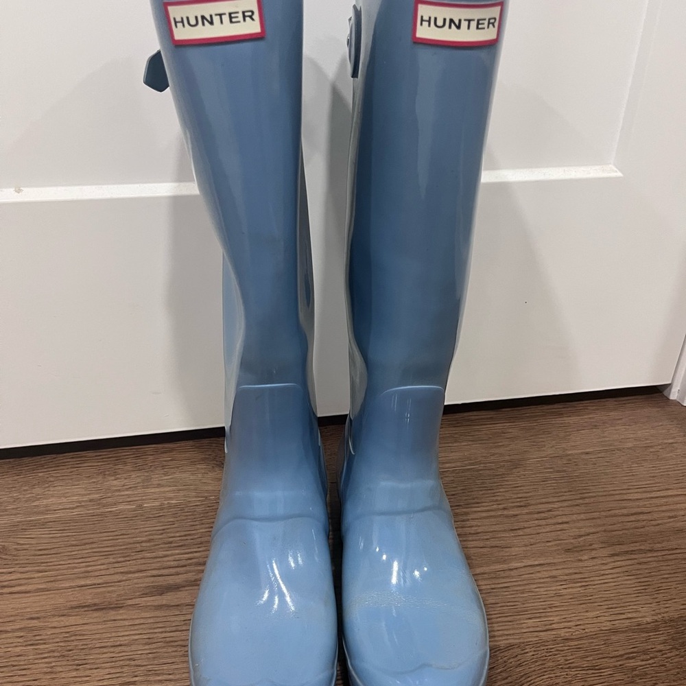 Hunter Classic Sky Blue Boots